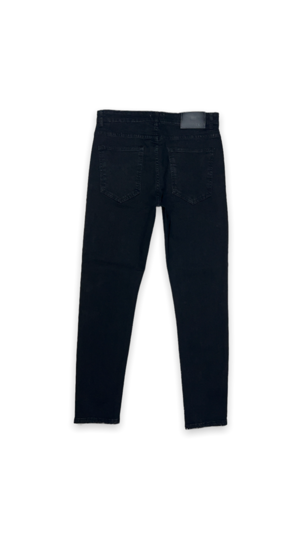 Jeans Hombre Skinny Negro Oscuro - Imagen 9