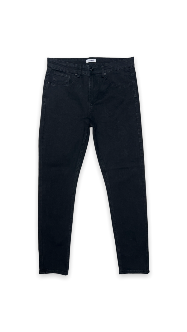 Jeans Hombre Skinny Negro Oscuro - Imagen 8