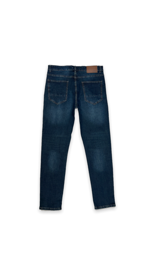 Jeans Hombre Skinny Azul Focalizado Suave - Imagen 9